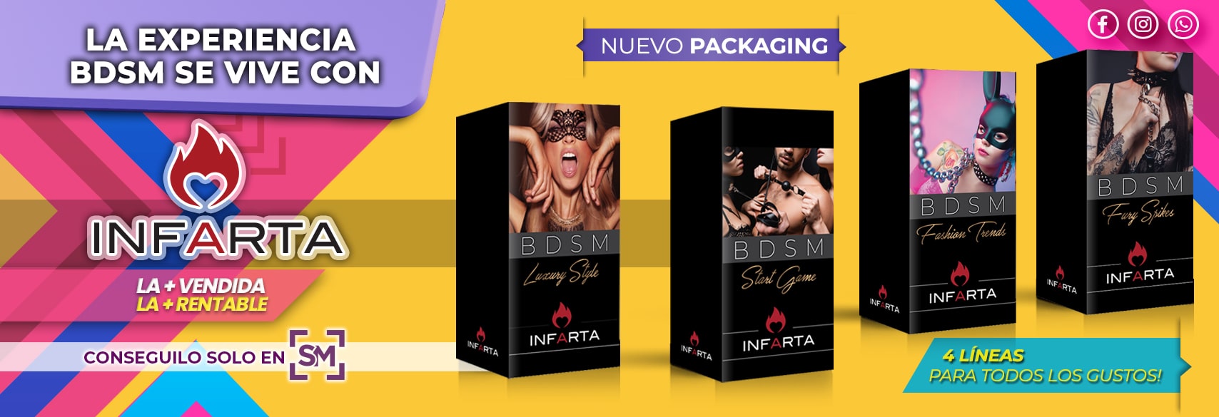 BDSM NUEVO PACKAGING