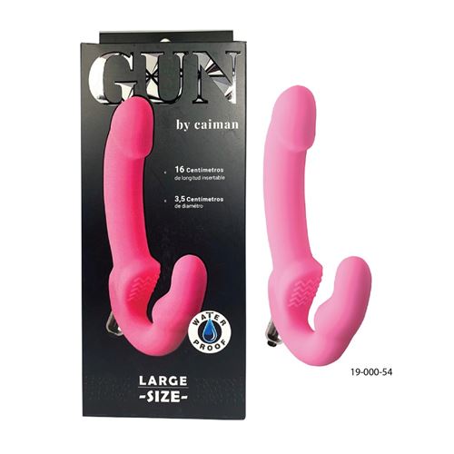 GUN MICRO VIBRO LARGE ROSA
