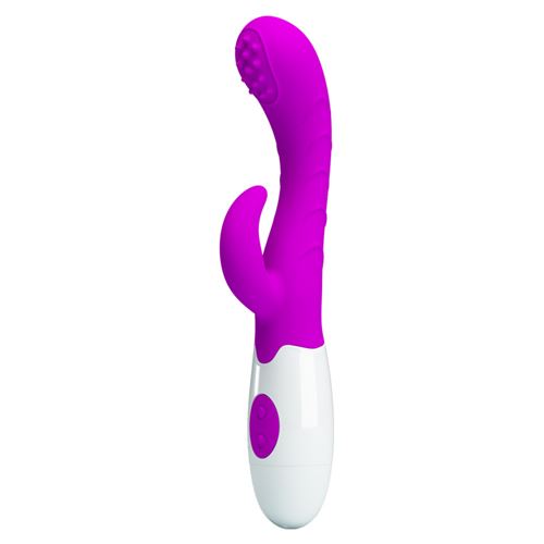 VIBRADOR BRUNO 10 FUNCIONES PUNTO G CLITORIS SILICONA