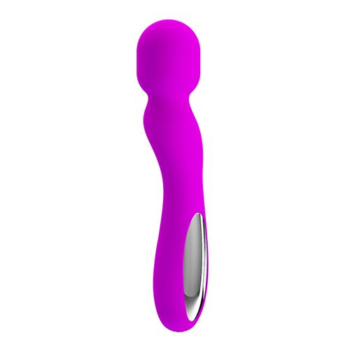 VIBRADOR MASAJEADOR PAUL  RECARGABLE USB SILICONA