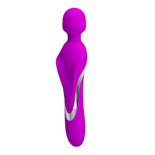 MASAJEADOR VIBRADOR MURRAY RECARGABLE USB 7 FUNCIONES  23CM X 5CM