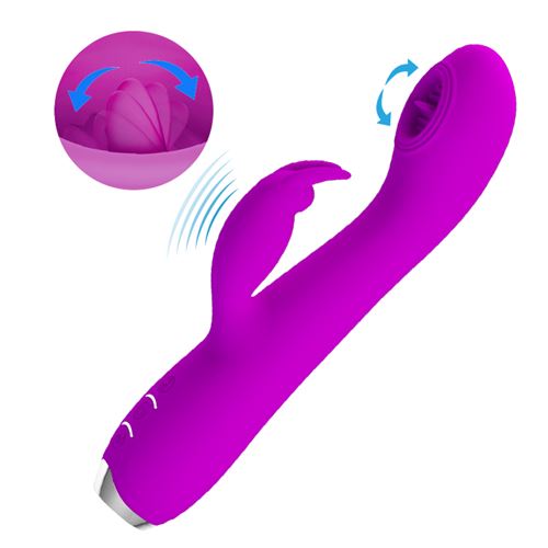 VIBRADOR RACHEL MULTIFUNCION SILICONA