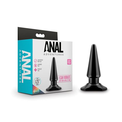 ANAL ADVENTURES - EASY PLUG - BLACK