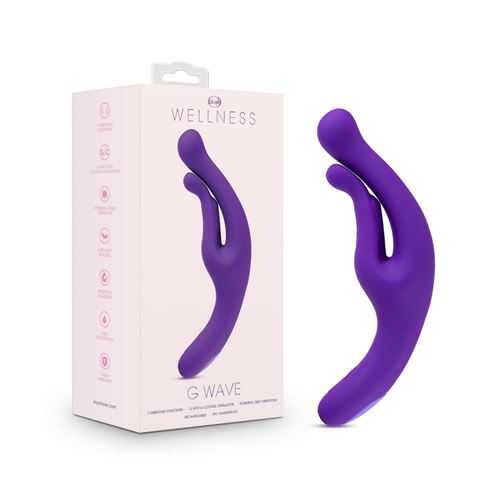 WELLNESS - G WAVE VIBRATOR - PURPLE