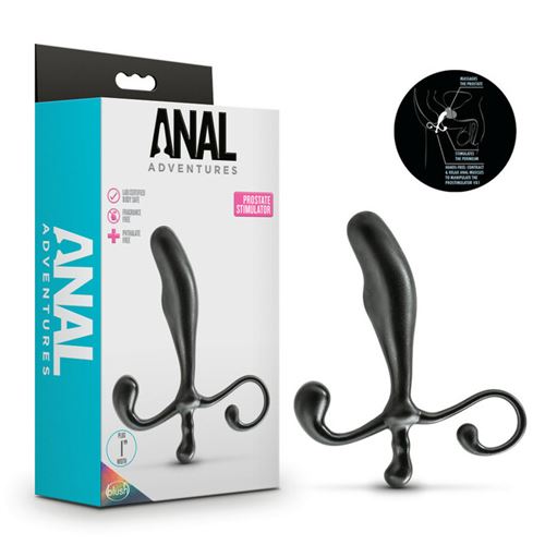 ANAL ADVENTURES - PROSTATE STIMULATOR - BLACK