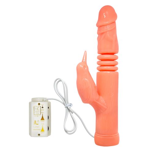 VIBRADOR ROTADOR PENE CLITORIS GOLDEN GUN BW-005003