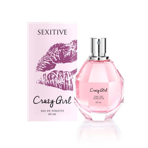 PERFUME CRAZY GIRL APHRODISIAC FRAGANCE 60 ML