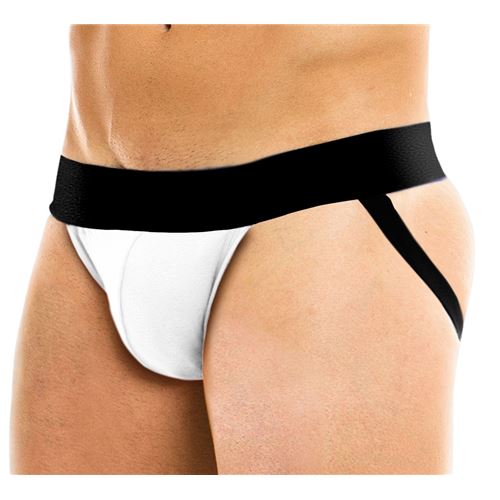 SUSPENSOR TRICOT CON LYCRA LISO TALLE:U COLOR:BLANCO