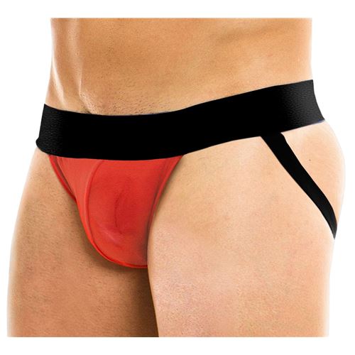 SUSPENSOR TRICOT CON LYCRA LISO TALLE:U COLOR:ROJO