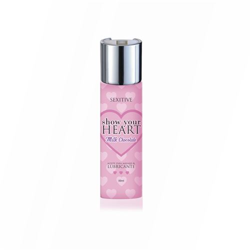 GEL LUBRICANTE SABORIZADO SHOW YOUR HEART MILK CHOCOLATE