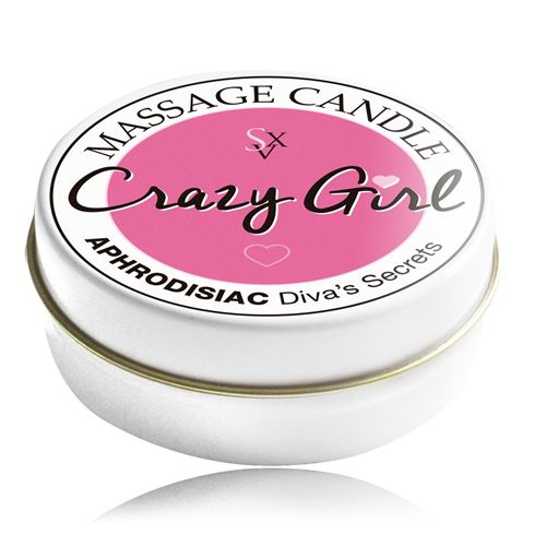 MASSAGE CANDLE - 50 GR - CRAZY GIRL