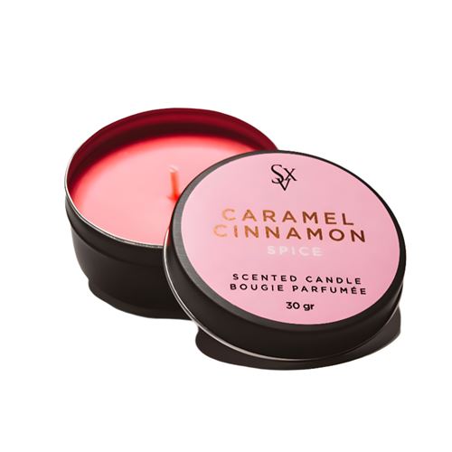 MASSAGE CANDLE - CARAMEL CINNAMON - 30 GR
