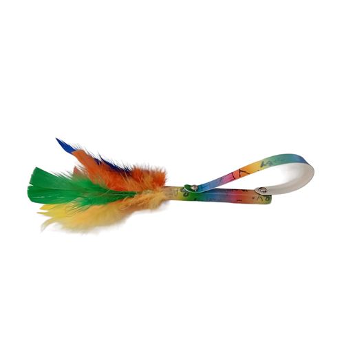 PLUMA LGBT LARGO TOTAL 25CM