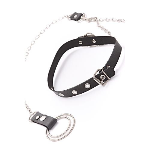 COCKRING CON CADENA Y COLLAR