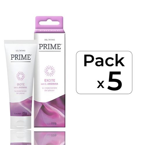 PACK PROMOCIÓN LUBRICANTES PRIME EXCITE 22GRS X 5 UNIDADES