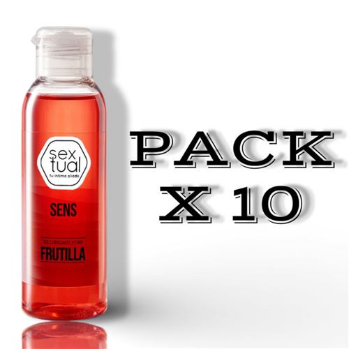 SEXTUAL FRUTILLA DE 80ML X 10