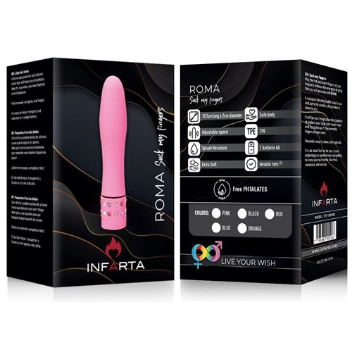 VIBRADOR ROMA CON STRASS