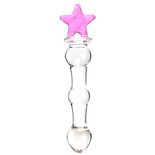 GLASS DILDO GALAXY WAND