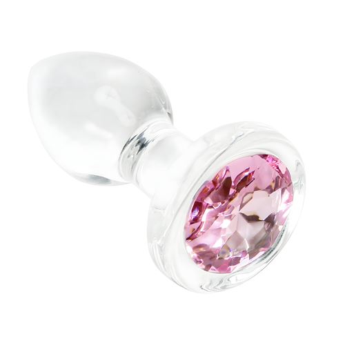 GLASS ANAL PLUG  GEMMA ROSA SMALL