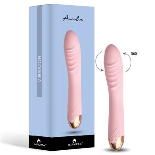 VIBRATOR AURELIA - ROTADOR - RECARGABLE - MULTIFUNCION