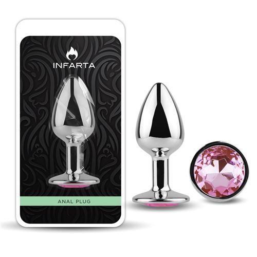 ANAL PLUG EROS METAL SMALL PINK