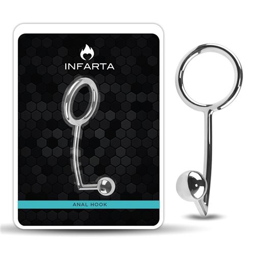 ANAL RING HOOK STEEL SMALL