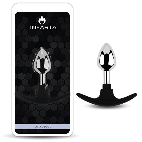 ANAL PLUG SILVERPULSE METAL SMALL