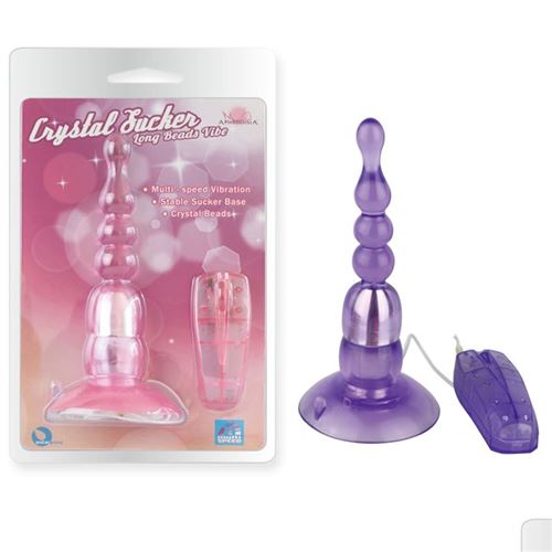 PLUG ANAL CON VIBRADOR 3.7X17CM ROSA