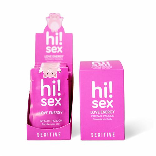HI! SEX - LOVE ENERGY - 10 BLÍSTER X 2 CÁPSULAS + CAJA EXHIBIDORA