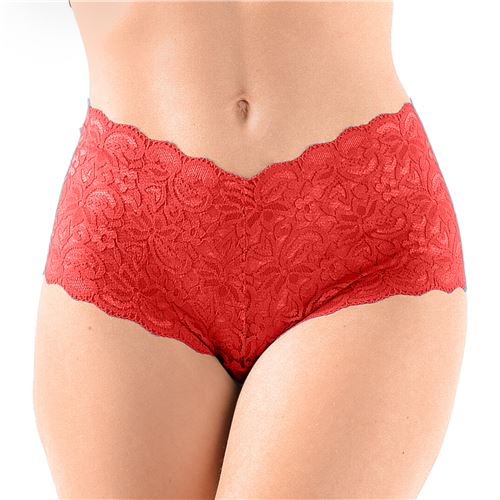 CULOTTE DE PUNTILLA ROJO