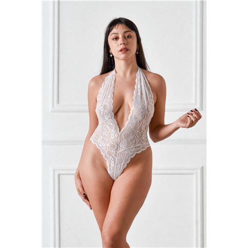 BODY DE PUNTILLA XL BLANCO