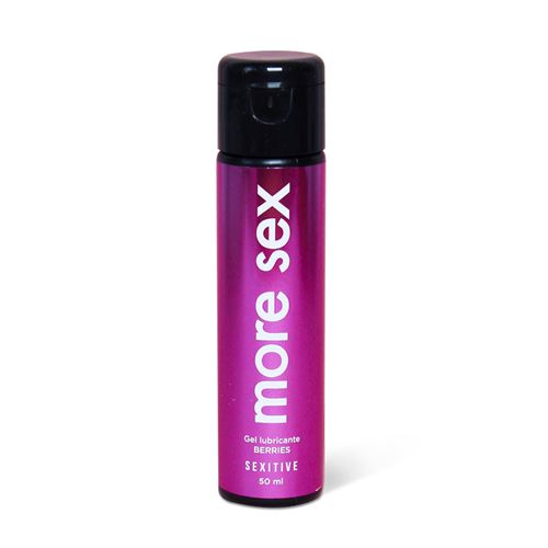 GEL ÍNTIMO LUBRICANTE SABORIZADO MORE SEX - BERRIES