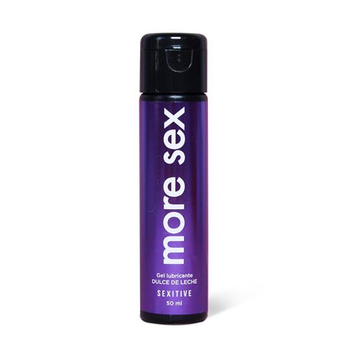 GEL ÍNTIMO LUBRICANTE SABORIZADO MORE SEX - DULCE DE LECHE