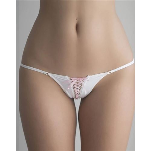 CINTITAS- MICROFIBRA ELASTIZADA CON CINTA DE RAZO 02/90 BLANCO