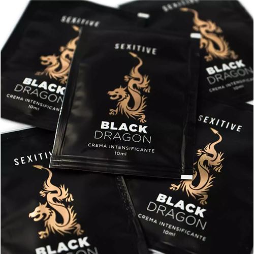 PACK POUCH CREMA INTENSIFICANTE BLACK DRAGON 5 UNIDADES