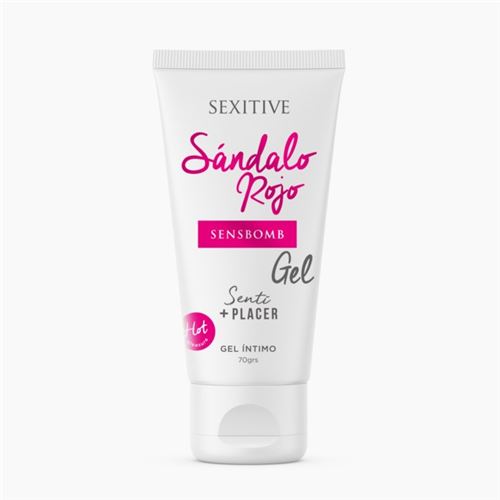 GEL INTIMO SENS BOMB SANDALO ROJO 70 GR.