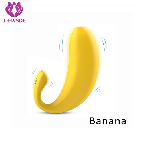 VIBRADOR BANANA RECARGABLE CONTROL REMOTO 9 FUNCIONES