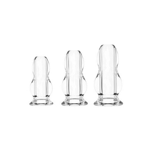 PLUG ANAL SEE - (SET DE 3) -  ACRILICO