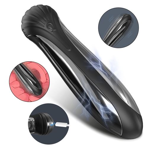 VIBRADOR ELECTRIC STIMULATION POISON DART 9 FUNCIONES 