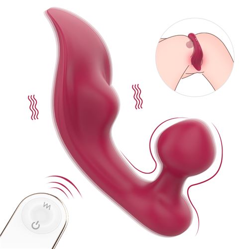 VIBRADOR TANGA CLITORIS ANAL RECARGABLE CON CONTROL REMOTO