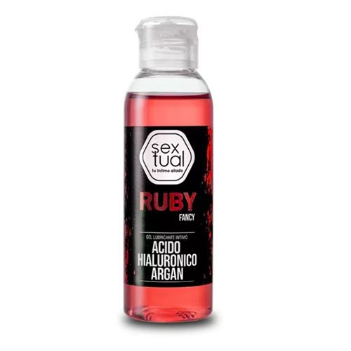 GEL LUBRICANTE INTIMO RUBY ACIDO HIALURONICO Y ARGAN 80 ML