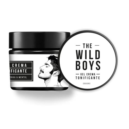 WILD BOYS TONIFICANTE GEL CREMA TONIFICANTE CON PAPRIKA Y MENTOL