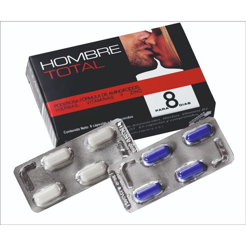 HOMBRE TOTAL X 8 TOMAS - EL DE MAYOR POTENCIA SEXUAL